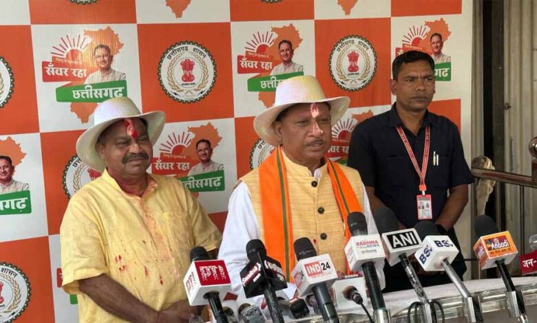 कांग्रेस के आरोप पर ईडी पर चढ़ गया ‘भगवा रंग’ को लेकर सीएम साय का पलटवार