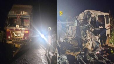 महासमुंद में सड़क हादसा :  कंटेनर ने कार को मारी टक्कर 3 की मौत, 6 घायल