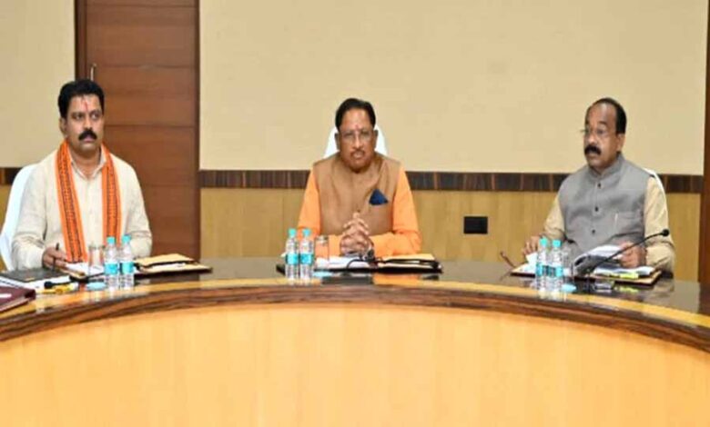साय कैबिनेट की बैठक आज शाम को साय कैबिनेट की बैठक आज शाम को