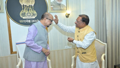 मुख्यमंत्री साय ने राज्यपाल रमेन डेका को दी होली की शुभकामनाएं