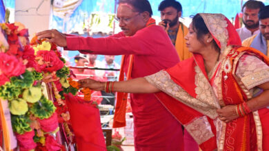 मुख्यमंत्री श्री विष्णुदेव साय जशपुर जिले के टाटीडांड में सनातन समाज के अनुष्ठान में हुए शामिल, प्रदेशवासियों को दी होली की शुभकामनाएँ