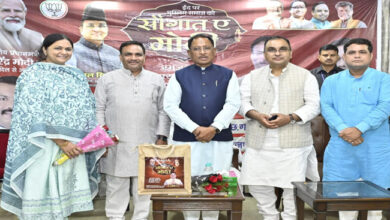 मुख्यमंत्री श्री साय ने “सौगात-ए-मोदी” के तहत मुस्लिम बहनों को बांटी खुशियाँ : 500 जरूरतमंद महिलाओं को मिले उपहार