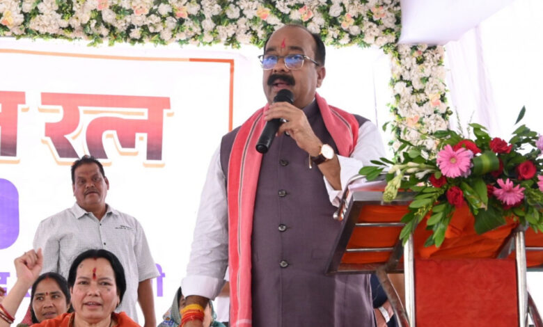 प्रदेश के उपमुख्यमंत्री अरुण साव ने सरायपाली में 13 विकास कार्यों का किया लोकापर्ण एवं भूमिपूजन….