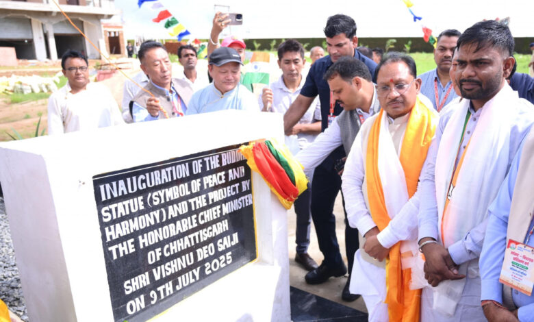 CG NEWS- छत्तीसगढ़ में बौद्ध विरासत को सम्मान : मुख्यमंत्री विष्णु देव साय ने भगवान बुद्ध की प्रतिमा का किया अनावरण….