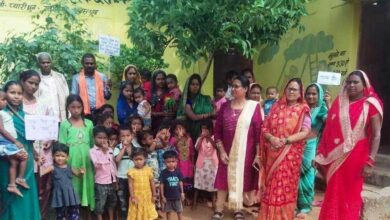 आंगनबाड़ियों में दिख रहा बदलाव आंगनबाड़ियों में दिख रहा बदलाव