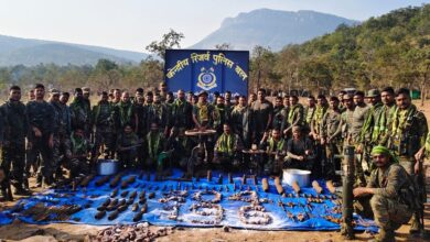 कर्रेगुट्टा हिल्स में माओवादियों का अवैध डम्प बरामद