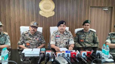 बीजापुर मुठभेड़ पर प्रेसवार्ता : एसपी, डीआईजी और कोबरा कमांडेंट ने दी अभियान की विस्तृत जानकारी