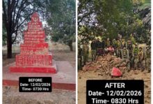 बीजापुर में माओवादियों की बड़ी साजिश नाकाम, सड़क के नीचे दबा था 30 किलो IED