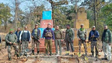 ताड़पाला हिल्स में नक्सलियों का डंप ध्वस्त, भारी मात्रा में विस्फोटक सामग्री बरामद