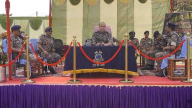 219वीं बटालियन में तृतीय बैच का पीआई प्रशिक्षण प्रारंभ