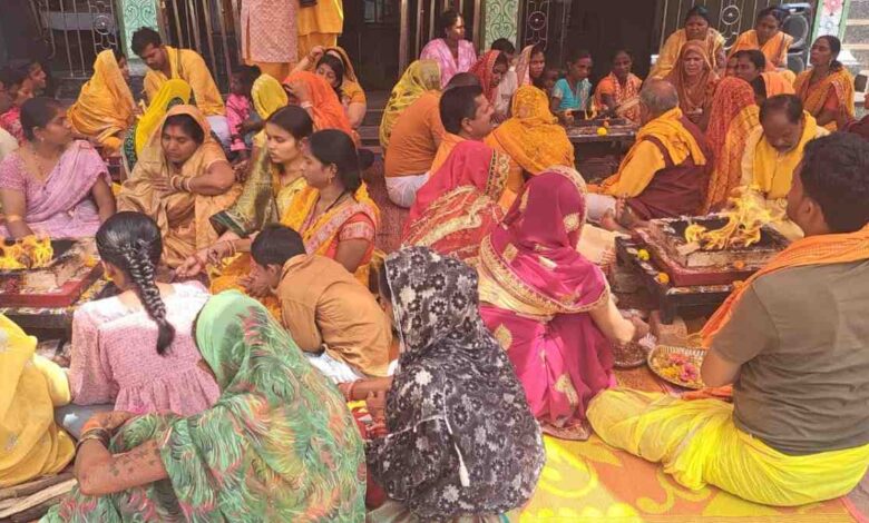 गायत्री शक्तिपीठ बीजापुर का दसवां प्राण प्रतिष्ठा वार्षिकोत्सव श्रद्धा और उल्लास के साथ संपन्न गायत्री शक्तिपीठ बीजापुर का दसवां प्राण प्रतिष्ठा वार्षिकोत्सव श्रद्धा और उल्लास के साथ संपन्न