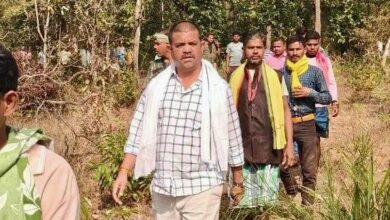 एनएमडीसी के लालपानी प्रभावित गांवों का विधायक विक्रम मंडावी ने किया दौरा