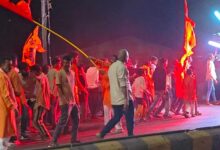 बीजापुर में राम नवमी पर भव्य रैली, जय श्रीराम के नारों से गूंजा शहर