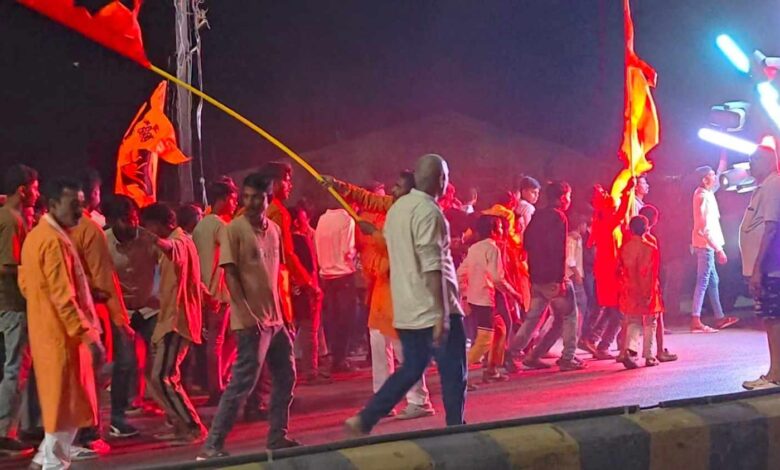 बीजापुर में राम नवमी पर भव्य रैली, जय श्रीराम के नारों से गूंजा शहर