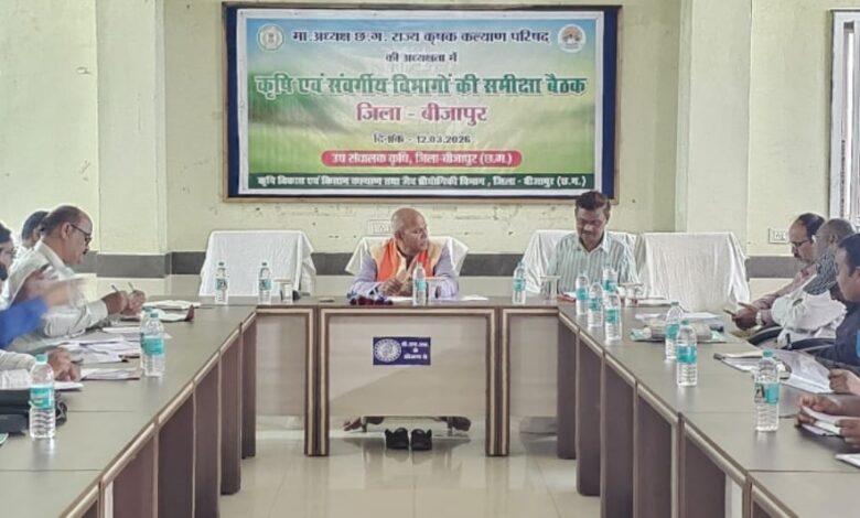 कृषि विकास की नई रणनीति पर मंथन, बैराज निर्माण और सिंचित क्षेत्र बढ़ाने पर जोर