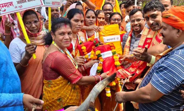 “माता राष्ट्रमाता आंदोलन” के तहत 10,847 हस्ताक्षर, एसडीएम जागेश्वर कौशल को सौंपा ज्ञापन